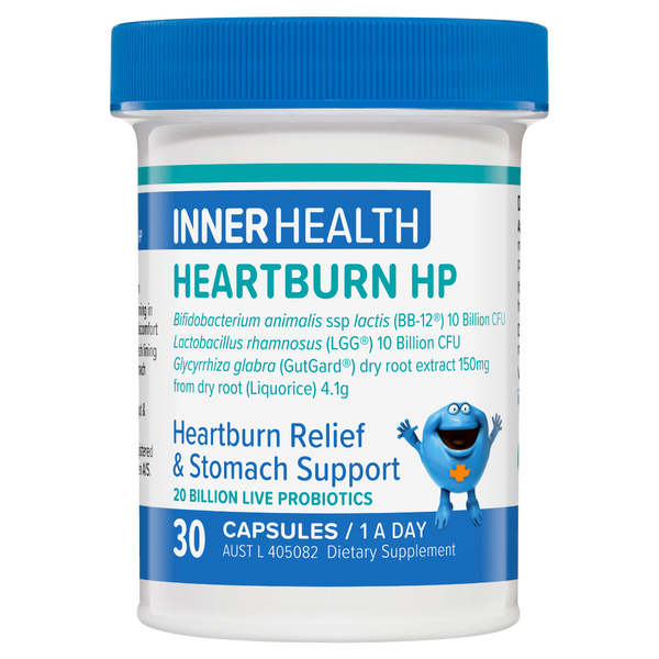 Ethical Nutrients Inner Health Heartburn HP 30 Capsules