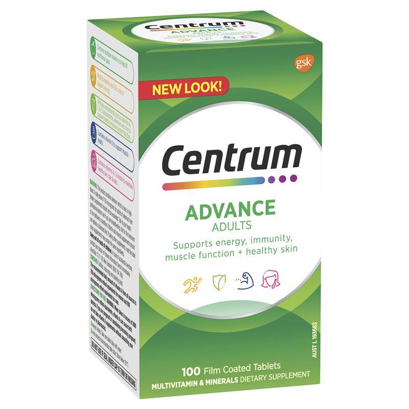 Centrum Advance ผู้ใหญ่ 100 เม็ด