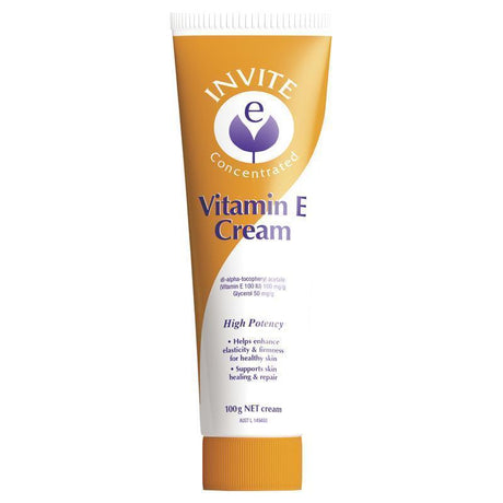 Invite E Vitamin E Cream 100g