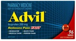Advil Ibuprofen 200mg 96 Tablets - RPP ONLINE