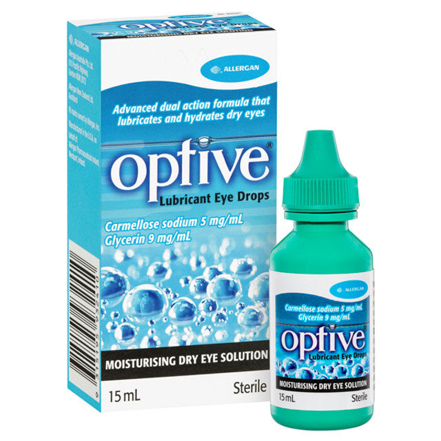 Optive Lubricant Eye Drops 15mL (EXP: 30/10/2024)