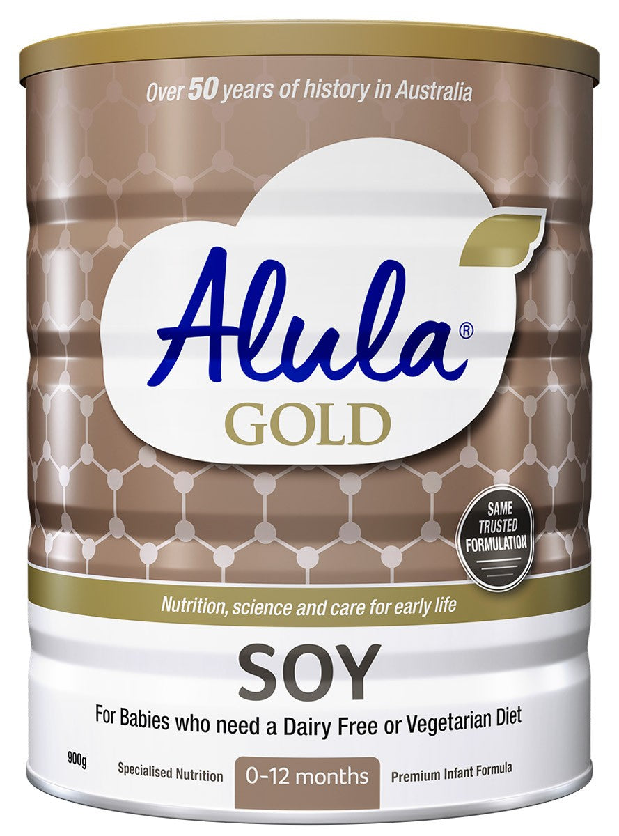 Alula Gold Soy Infant Formula 0-12mths 900g