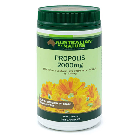 Australian By Nature Propolis 2000mg 365 Capsules - RPP ONLINE