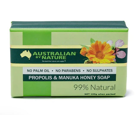 Australian By Nature Propolis & Manuka Honey Soap 100g - RPP ONLINE