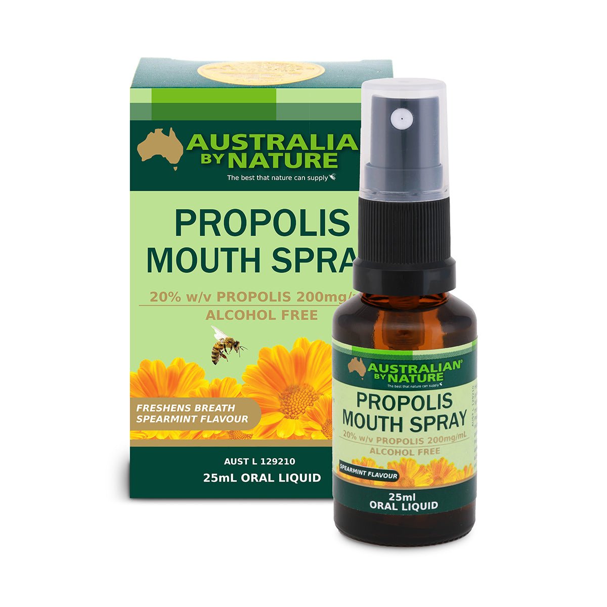 Australian by Nature Propolis Mouth Spray 25% 25mL - RPP ONLINE