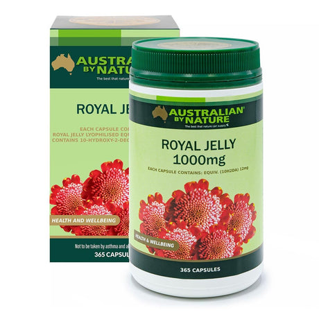 Australian by Nature Royal Jelly 365 Capsules - RPP ONLINE