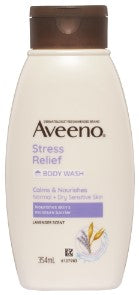 Aveeno ความเครียดบรรเทาร่างกายล้าง 354ml