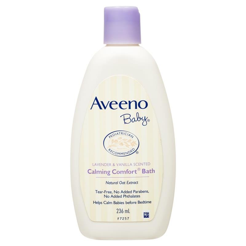 Aveeno Baby Calming Comfort Bath Lavender & Vanilla Scented 236ml - RPP ONLINE