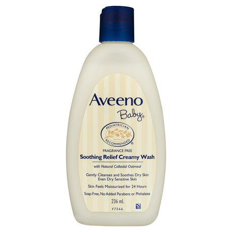 Aveeno Baby Soothing Relief Creamy Body Wash 236ml - RPP ONLINE