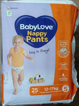 BabyLove Nappy Pants Walker Size 5, 12 - 17kg 25 Pack - RPP ONLINE