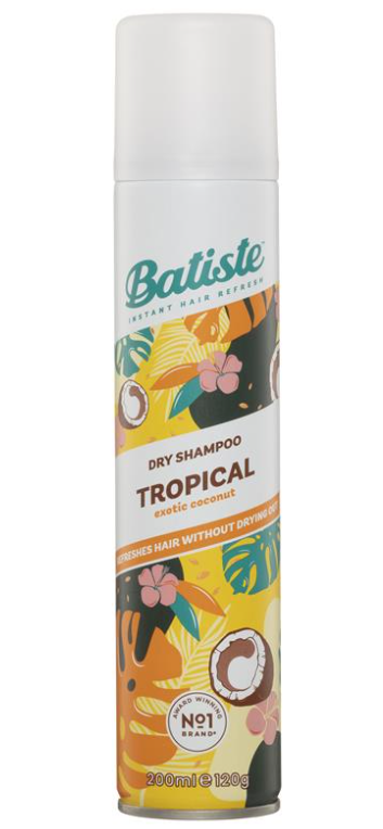 Batiste Dry Shampoo Tropical 200ml