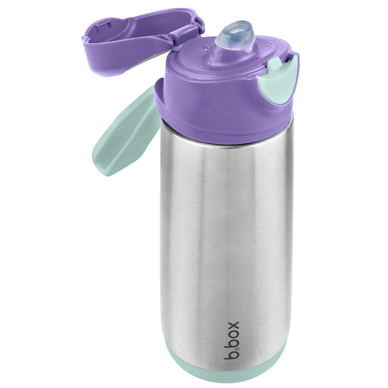 B.Box Insulated Sport Spout Bottle Lilac Pop