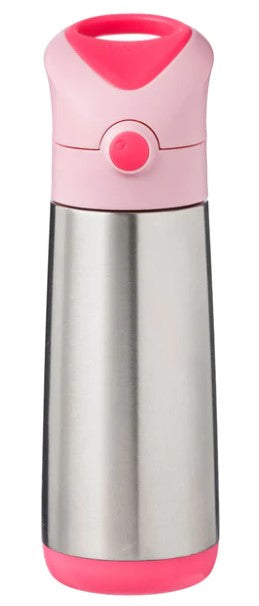 B.Box Insulated Drink Bottle 500ml - Flamingo Fizz