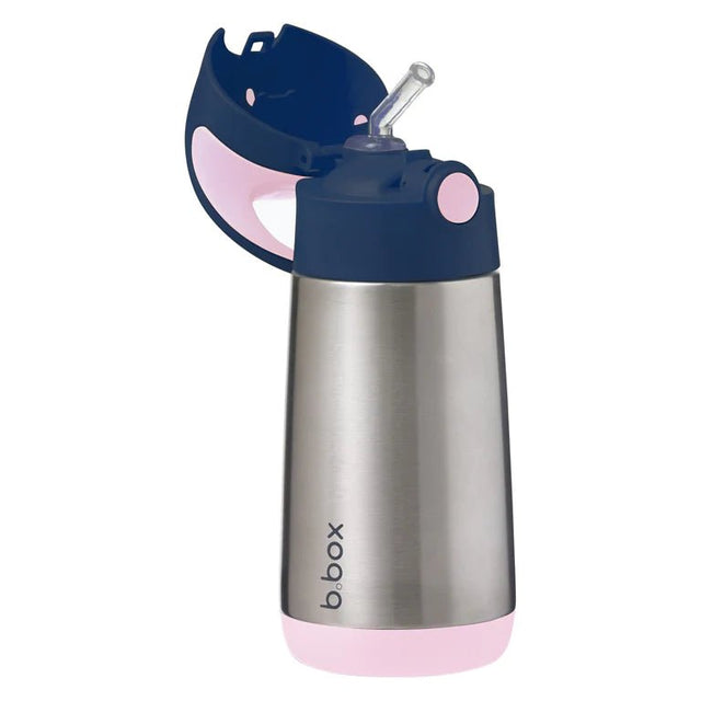 B.Box Insulated Drink Bottle Indigo Rose 12m+ 350mL - RPP ONLINE