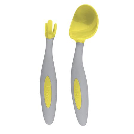 B.Box Toddler Cutlery Set Lemon Sherbet 9m+ - RPP ONLINE