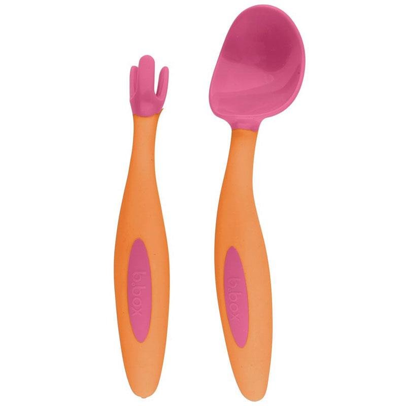 B.Box Toddler Cutlery Set Lemon Sherbet 9m+ - RPP ONLINE