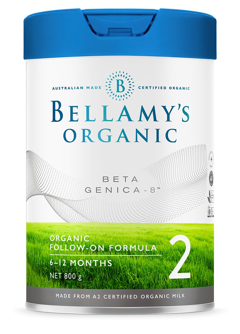 Bellamy's Organic Beta Genica - 8 A2 Protein Step 2 Follow On Formula 800g - RPP ONLINE