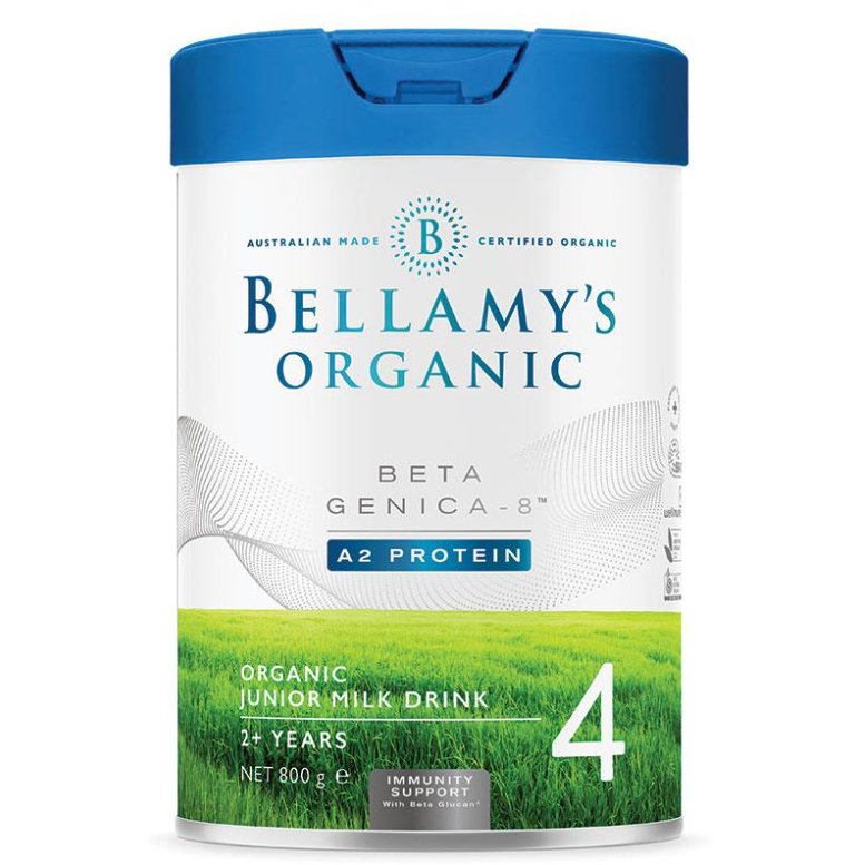 Bellamy's Organic Beta Genica - 8 A2 Protein Step 4 Junior Milk Drink 800g - RPP ONLINE