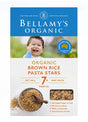 Bellamy's Organic Brown Rice Pasta Stars 7+ Months 200g - RPP ONLINE