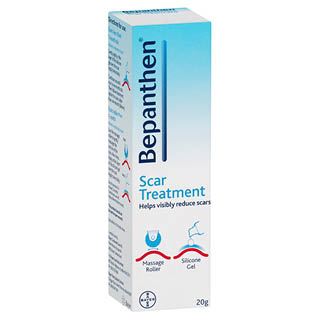 bepanthen scar treatment silicone gel 20g