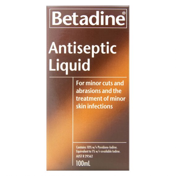 Betadine Antiseptic Topical Solution 100ml - RPP ONLINE