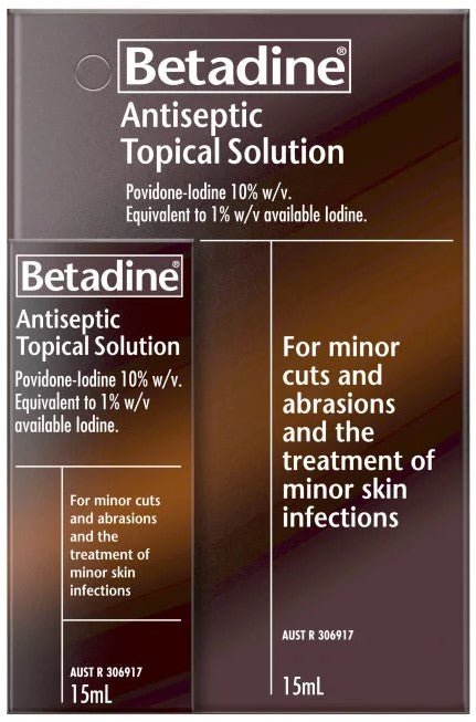 Betadine Antiseptic Topical Solution 15ml - RPP ONLINE