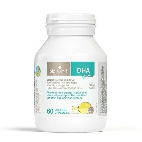 Bio Island DHA for Kids 60 Capsules - RPP ONLINE