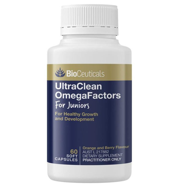 BioCeuticals UltraClean OmegaFactors for Juniors 60 Capsules - RPP ONLINE