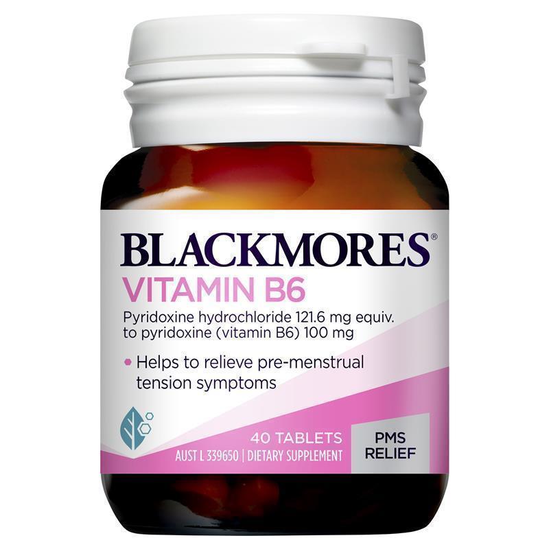 Blackmores Vitamin B6 40 เม็ด