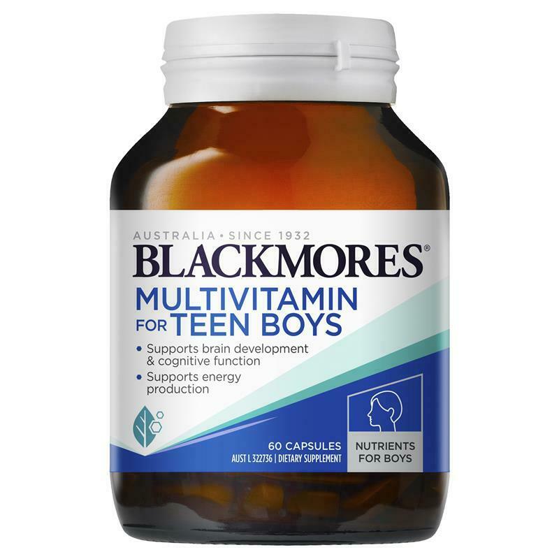 Blackmores Multivitamin for Teen Boys 60 Capsules - RPP ONLINE