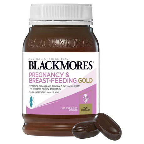 Blackmores Pregnancy & Breast - Feeding Gold 180 Capsules - RPP ONLINE