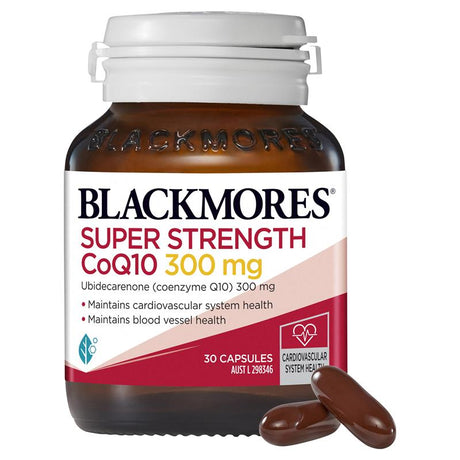 Blackmores Super Strength CoQ10 300mg 30 Capsules - RPP ONLINE