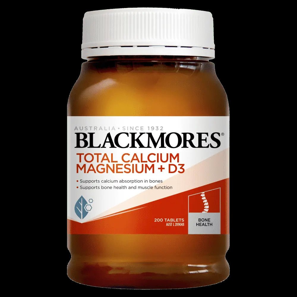 Blackmores Total Calcium & Magnesium + D3 200 Tablets - RPP ONLINE