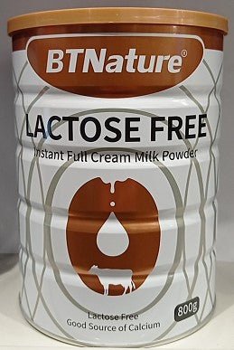 BTNature Lactose Free Instant Full Cream Milk Powder 800g - RPP ONLINE