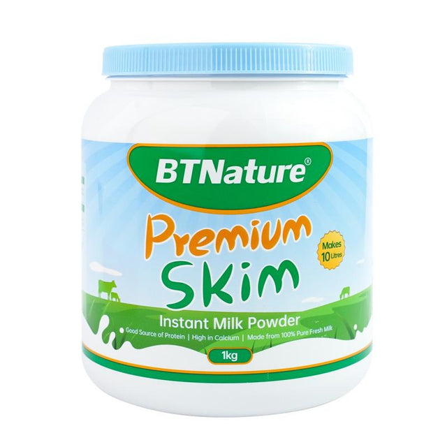 BTNature Premium Skim Instant Milk Powder 1kg - RPP ONLINE