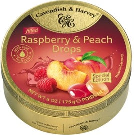 Cavendish & Harvey đầy Raspberry & Peach giảm 175G