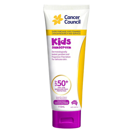 Cancer Council Kids Suncreen Tube SPF 50+ 110ml - RPP ONLINE