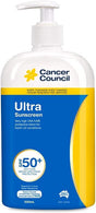 Cancer Council Ultra Sunscreen SPF 50+ Pump 500ml - RPP ONLINE