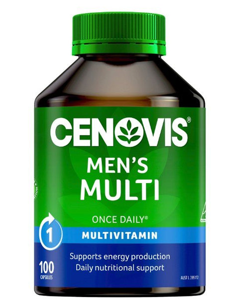 Cenovis Once Daily Mens Multi 100 Capsules - RPP ONLINE