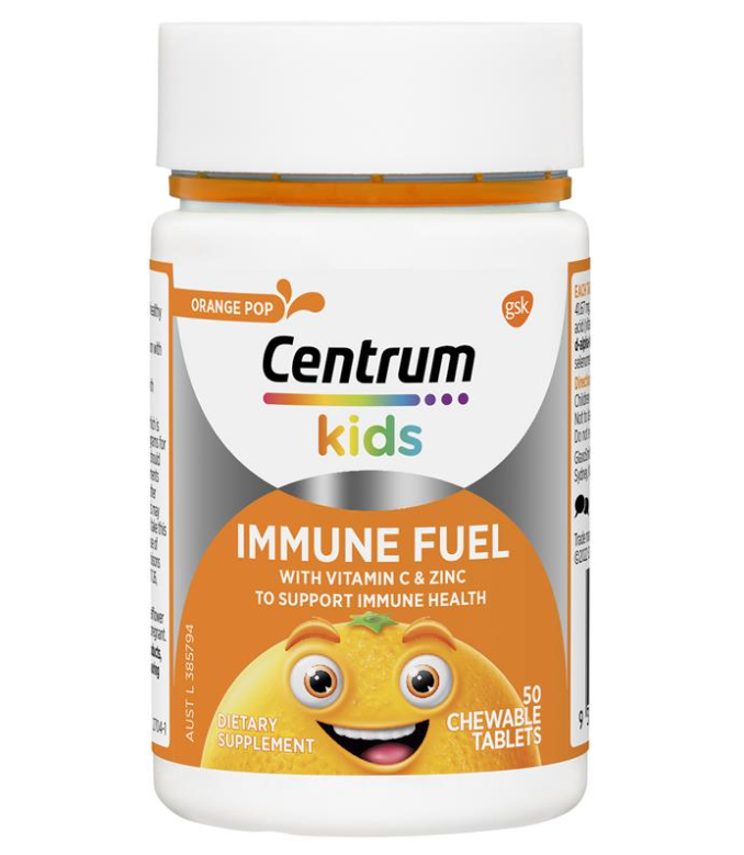 Centrum Kids Immune Fuel 50 เม็ดเคี้ยว (EXP: 28/02/2025)