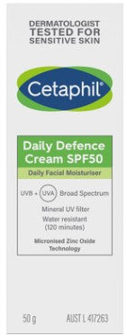 Cetaphil Daily Defence Cream SPF 50+ 50g