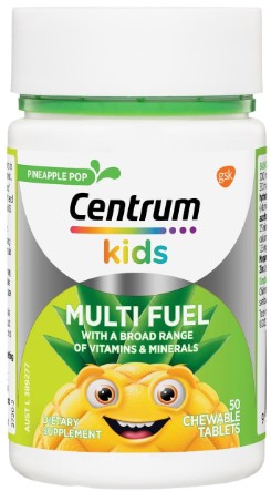 Centrum Kids Multi Fuel 50咀嚼片