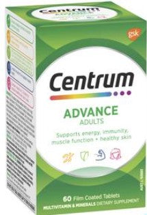 Centrum Advance Adults 60 Tablets