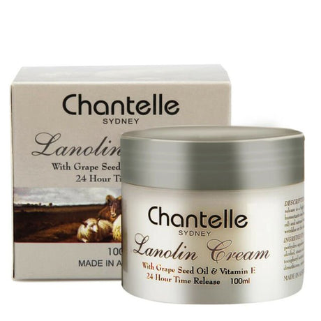 Chantelle Lanolin Cream With Grape Seed Oil & Vitamin E 100ml - RPP ONLINE