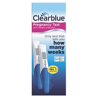 การทดสอบการตั้งครรภ์ Digital Clearblue - 2 การทดสอบดิจิตอล