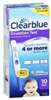 Clearblue Ovulation Test Advanced Digital - 10 Tests