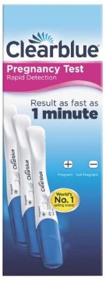 Clearblue Pregnancy Test Rapid Detection - 3 Test - RPP ONLINE