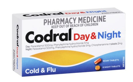 Codral PE Day & Night 24 Tablets