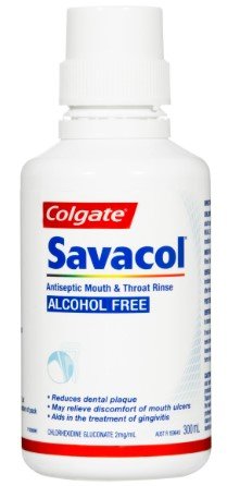 Colgate Savacol Alcohol Free Antiseptic Mouth & Throat Rinse 300mL - RPP ONLINE