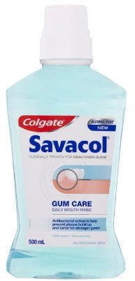 Colgate Savacol Gum Care Daily Mouth Rinse 500ml - RPP ONLINE